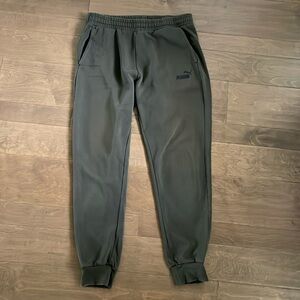 Puma Joggers Sweatpants Dark Green Men’s XL